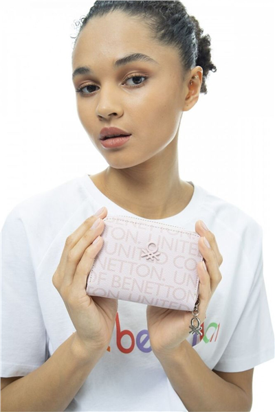 Benetton Monogram Kadın Portföy & Clutch Çanta