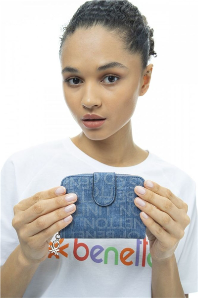 Benetton Monogram Kadın Portföy & Clutch Çanta