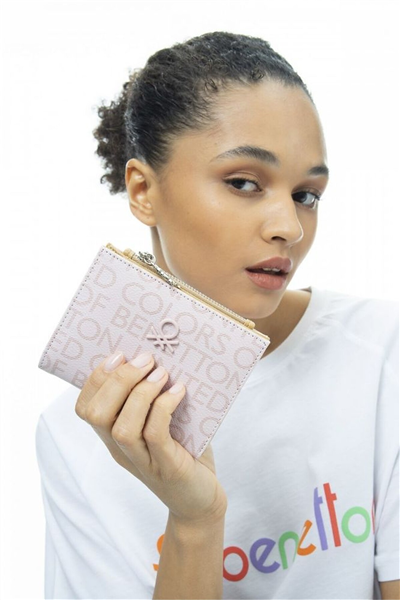 Benetton Monogram Kadın Portföy & Clutch Çanta