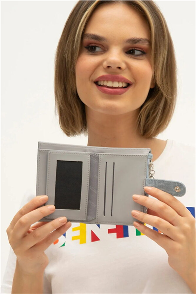 Benetton Monogram Kadın Portföy & Clutch Çanta