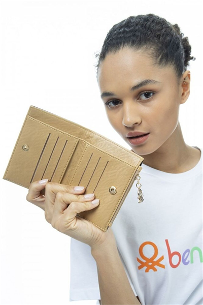 Benetton Monogram Kadın Portföy & Clutch Çanta
