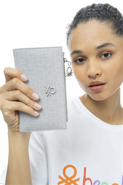 Benetton Monogram Kadın Portföy & Clutch Çanta