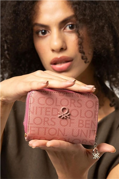 Benetton Monogram Kadın Portföy & Clutch Çanta