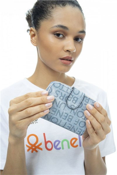 Benetton Monogram Kadın Portföy & Clutch Çanta