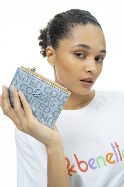 Benetton Monogram Kadın Portföy & Clutch Çanta