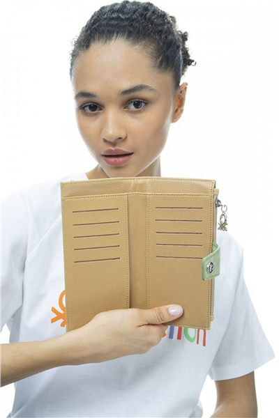 Benetton Monogram Kadın Portföy & Clutch Çanta