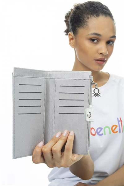 Benetton Monogram Kadın Portföy & Clutch Çanta