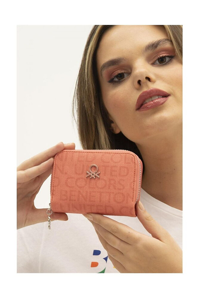 Benetton Monogram Kadın Portföy & Clutch Çanta