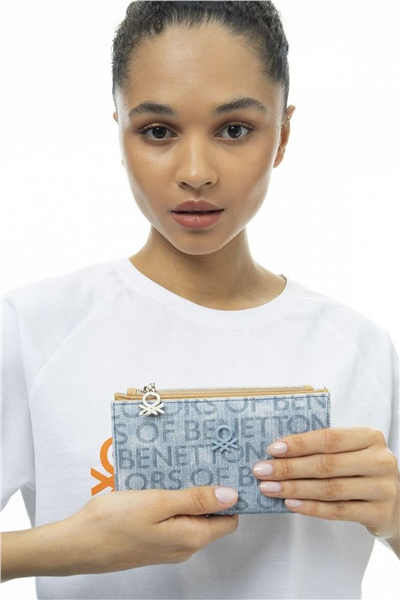 Benetton Monogram Kadın Portföy & Clutch Çanta