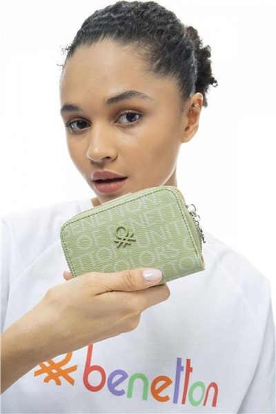 Benetton Monogram Kadın Portföy & Clutch Çanta