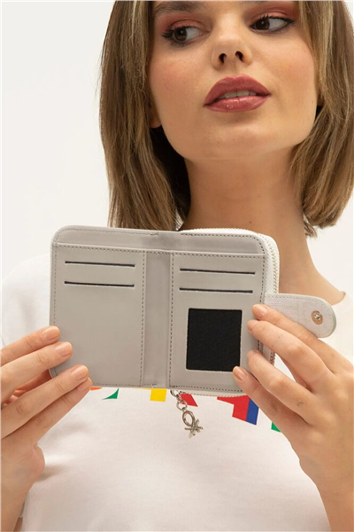Benetton Monogram Kadın Portföy & Clutch Çanta