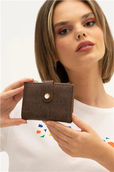 Benetton Monogram Kadın Portföy & Clutch Çanta