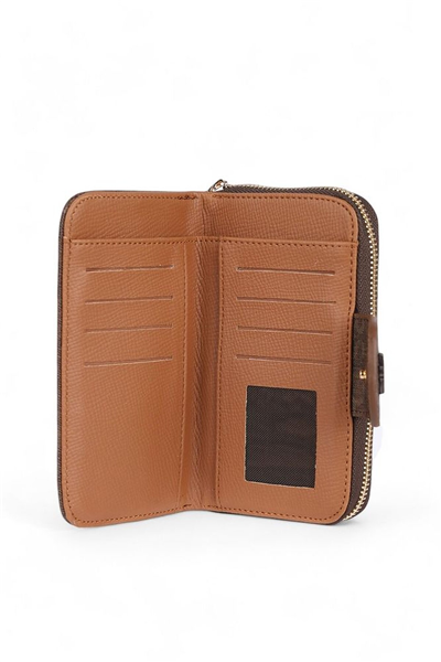 Benetton Monogram Kadın Portföy & Clutch Çanta