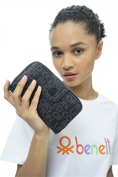 Benetton Monogram Kadın Portföy & Clutch Çanta