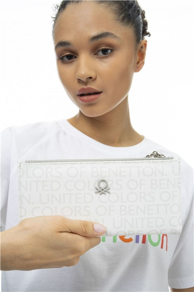 Benetton Monogram Kadın Portföy & Clutch Çanta