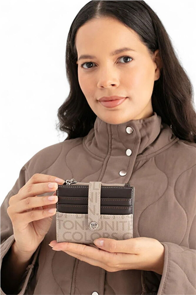 Benetton Monogram Kadın Portföy & Clutch Çanta