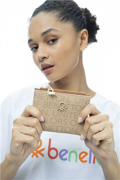 Benetton Monogram Kadın Portföy & Clutch Çanta