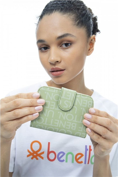 Benetton Monogram Kadın Portföy & Clutch Çanta