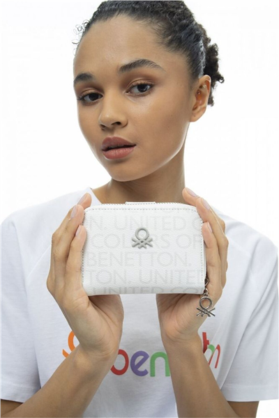 Benetton Monogram Kadın Portföy & Clutch Çanta