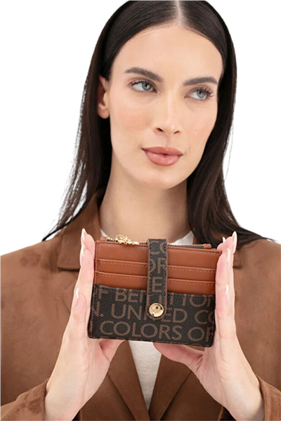 Benetton Monogram Kadın Portföy & Clutch Çanta