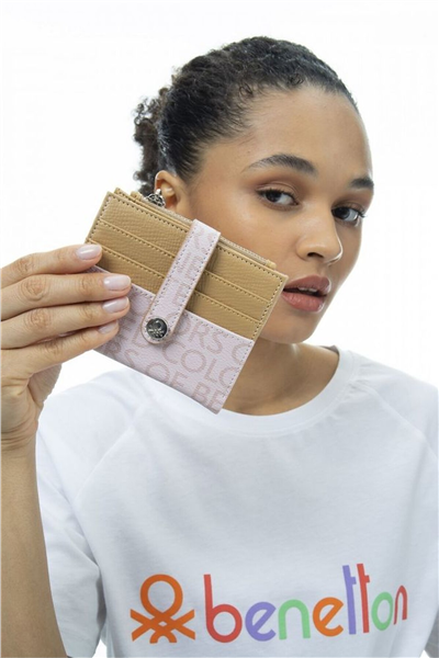 Benetton Monogram Kadın Portföy & Clutch Çanta