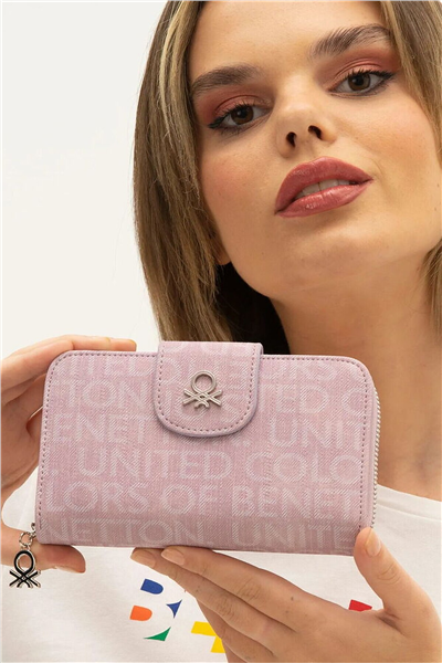 Benetton Monogram Kadın Portföy & Clutch Çanta