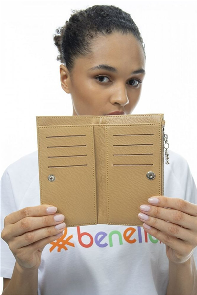 Benetton Monogram Kadın Portföy & Clutch Çanta
