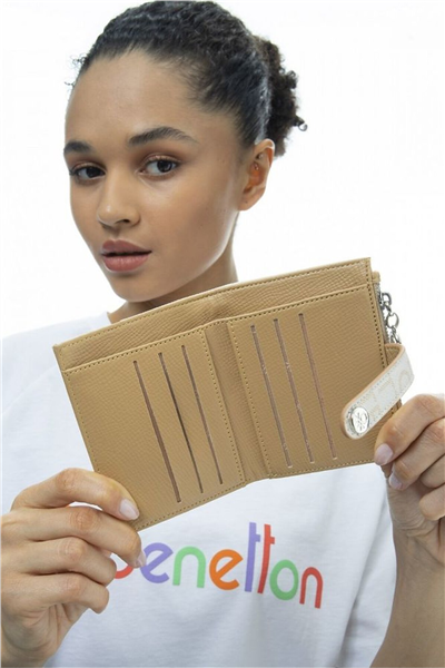 Benetton Monogram Kadın Portföy & Clutch Çanta