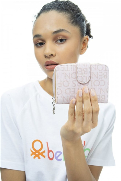 Benetton Monogram Kadın Portföy & Clutch Çanta