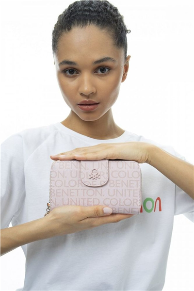 Benetton Monogram Kadın Portföy & Clutch Çanta