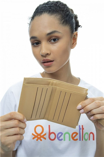Benetton Monogram Kadın Portföy & Clutch Çanta