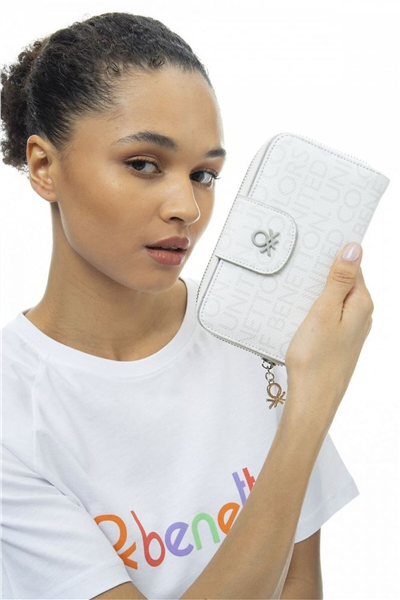 Benetton Monogram Kadın Portföy & Clutch Çanta