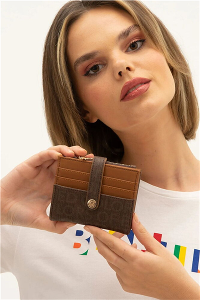 Benetton Monogram Kadın Portföy & Clutch Çanta
