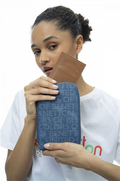 Benetton Monogram Kadın Telefon Çantası