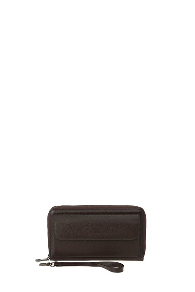 Bilik Deri Logo Detaylı Erkek Portföy & Clutch Çanta