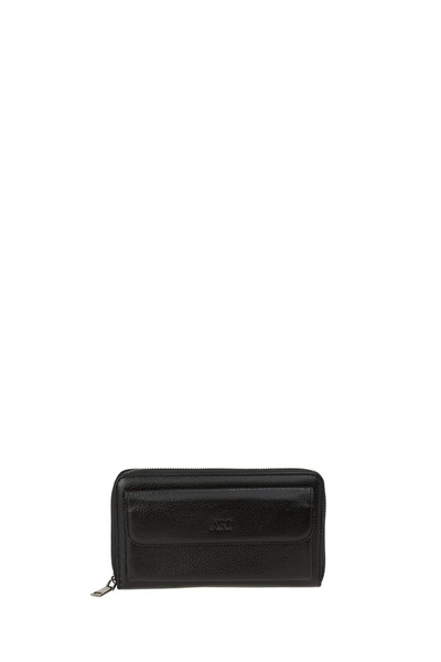 Bilik Deri Logo Detaylı Erkek Portföy & Clutch Çanta