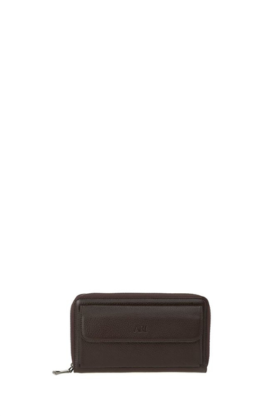 Bilik Deri Logo Detaylı Erkek Portföy & Clutch Çanta