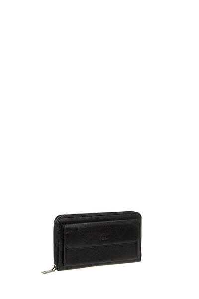 Bilik Deri Logo Detaylı Erkek Portföy & Clutch Çanta