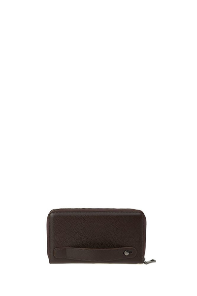 Bilik Deri Logo Detaylı Erkek Portföy & Clutch Çanta