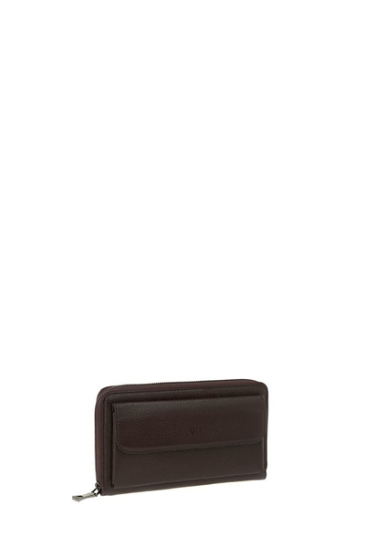 Bilik Deri Logo Detaylı Erkek Portföy & Clutch Çanta