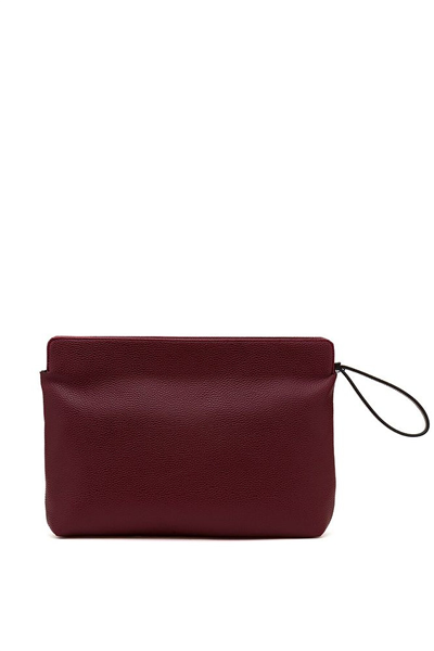 Bilik Deri Logo Detaylı Kadın Portföy & Clutch Çanta
