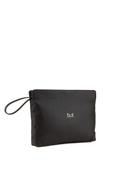 Bilik Deri Logo Detaylı Kadın Portföy & Clutch Çanta