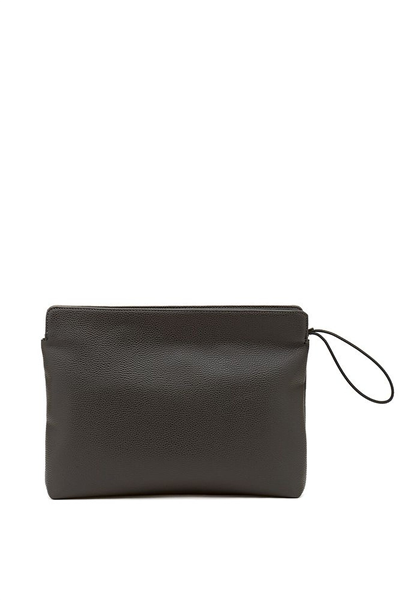 Bilik Deri Logo Detaylı Kadın Portföy & Clutch Çanta