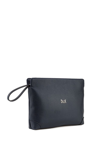 Bilik Deri Logo Detaylı Kadın Portföy & Clutch Çanta