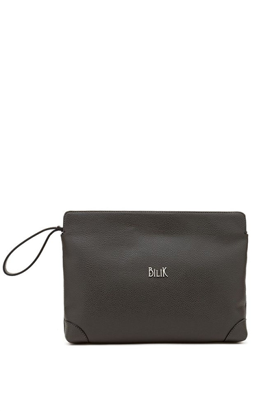 Bilik Deri Logo Detaylı Kadın Portföy & Clutch Çanta