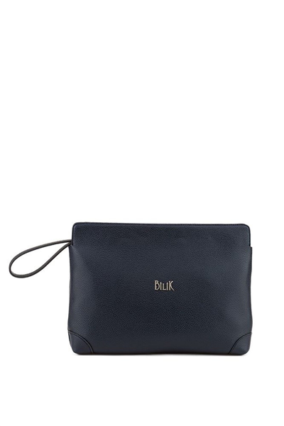 Bilik Deri Logo Detaylı Kadın Portföy & Clutch Çanta