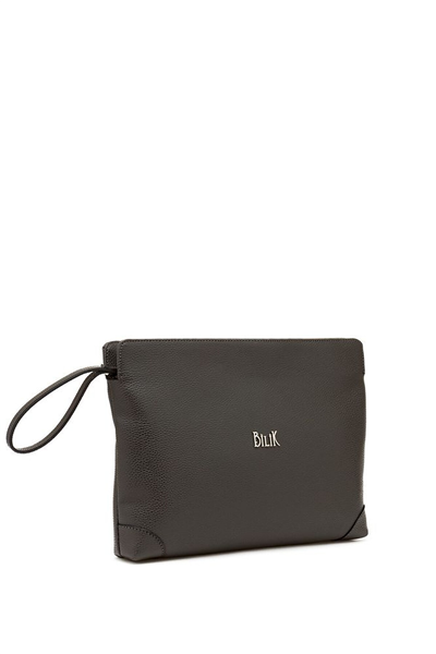Bilik Deri Logo Detaylı Kadın Portföy & Clutch Çanta