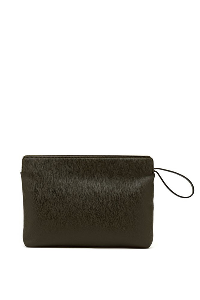 Bilik Deri Logo Detaylı Kadın Portföy & Clutch Çanta