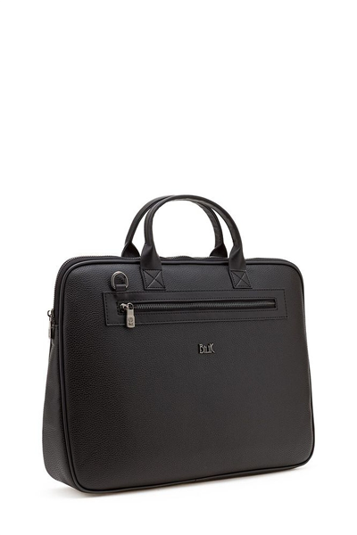Bilik Deri Logo Detaylı Unisex Laptop & Evrak Çantası