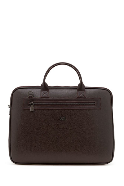 Bilik Deri Logo Detaylı Unisex Laptop & Evrak Çantası